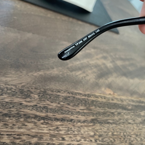 Tom Ford Tf296 Josephine Round Cat Eye with Case - Picture 4 of 4